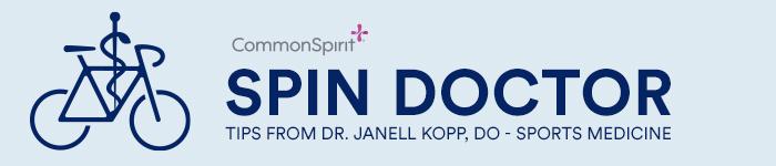 Graphic for the Spin Doctor with text
